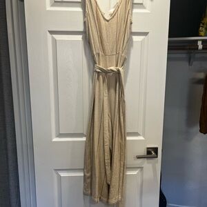 Elegant Cream linen jumper